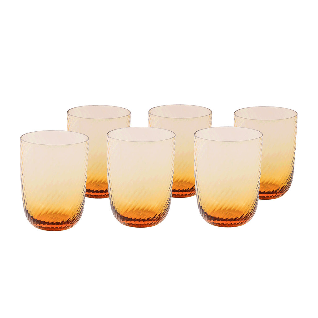 Twist Tumblers - Amber