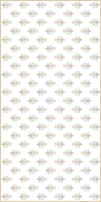 Papavero Blockprint Tablecloth - 60" x 120"