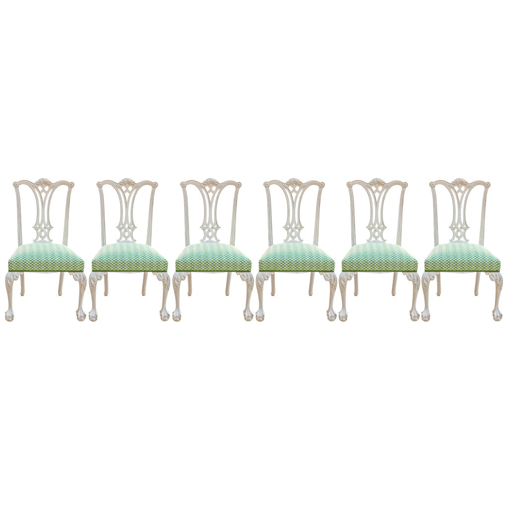 Set of Six George III Style Dining Chairs