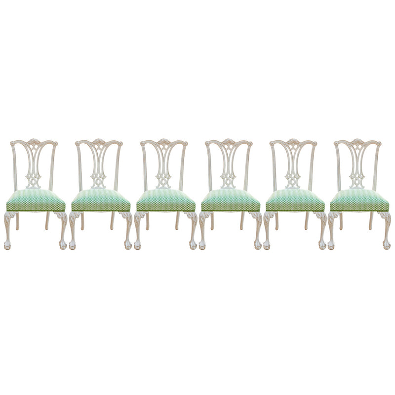 Set of Six George III Style Dining Chairs