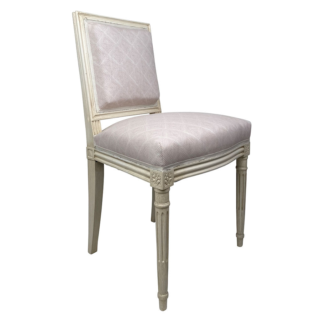 Square back best sale dining chair