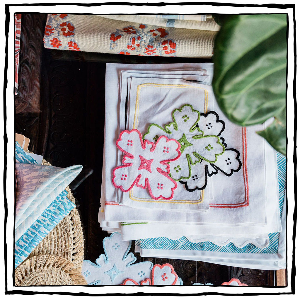 Fleurette Cocktail Napkins