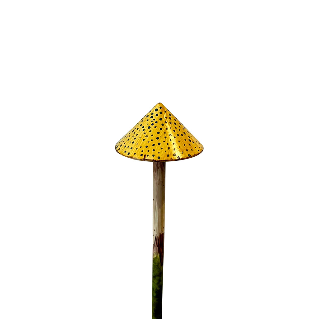 Wireless, Hand-painted Mushroom Lamps Natural