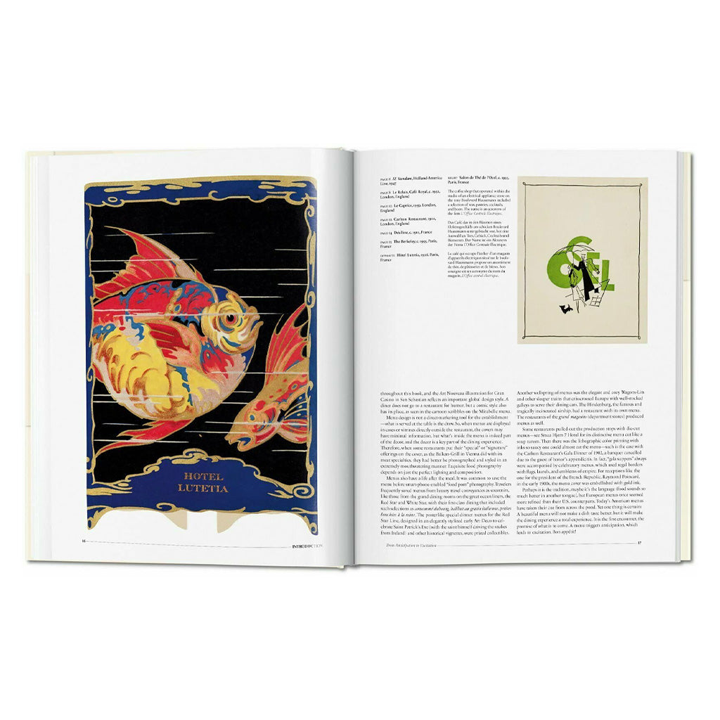 Menu Design In Europe